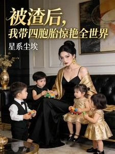 被渣後，我帶四胞胎驚艷全世界 封面